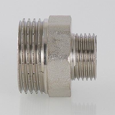 VTr.580.N.0605 Фитинг резьбовой – ниппель переходной Valtec 1" х 3/4"  - Вид №17
