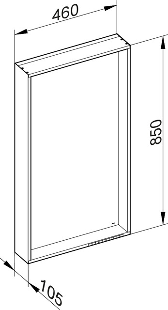 33097ZZ1000 Зеркало с подсветкой KEUCO Plan - Вид №13