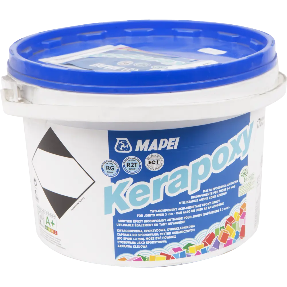 Затирка эпоксидная Mapei Kerapoxy 170 цвет голубой Крокус 2 кг Без серии STLM-2094290