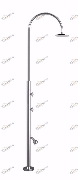 Inoxstyle Летний душ из нержавеющей стали Aria 01005 l beauty