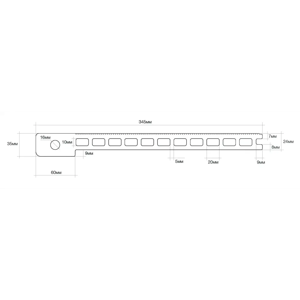 Ступень ДПК CM Decking цвет эбен 25x345x3000 мм STLM-2204339 - Вид №6