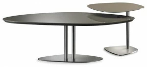 Reflex Круглый стеклянный журнальный столик для гостиной Seventy