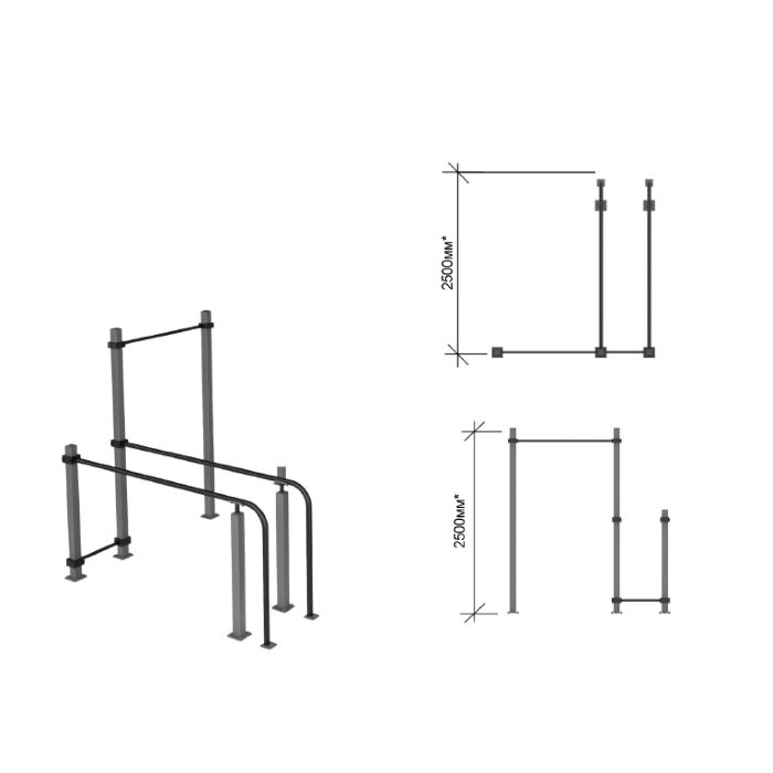 Kettler kett-up уличный комплекс для взрослых и подростков 01 Kettler sun-id-2069196