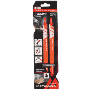 Пилки для лобзика METALLICA Ultra T323MF 9194002