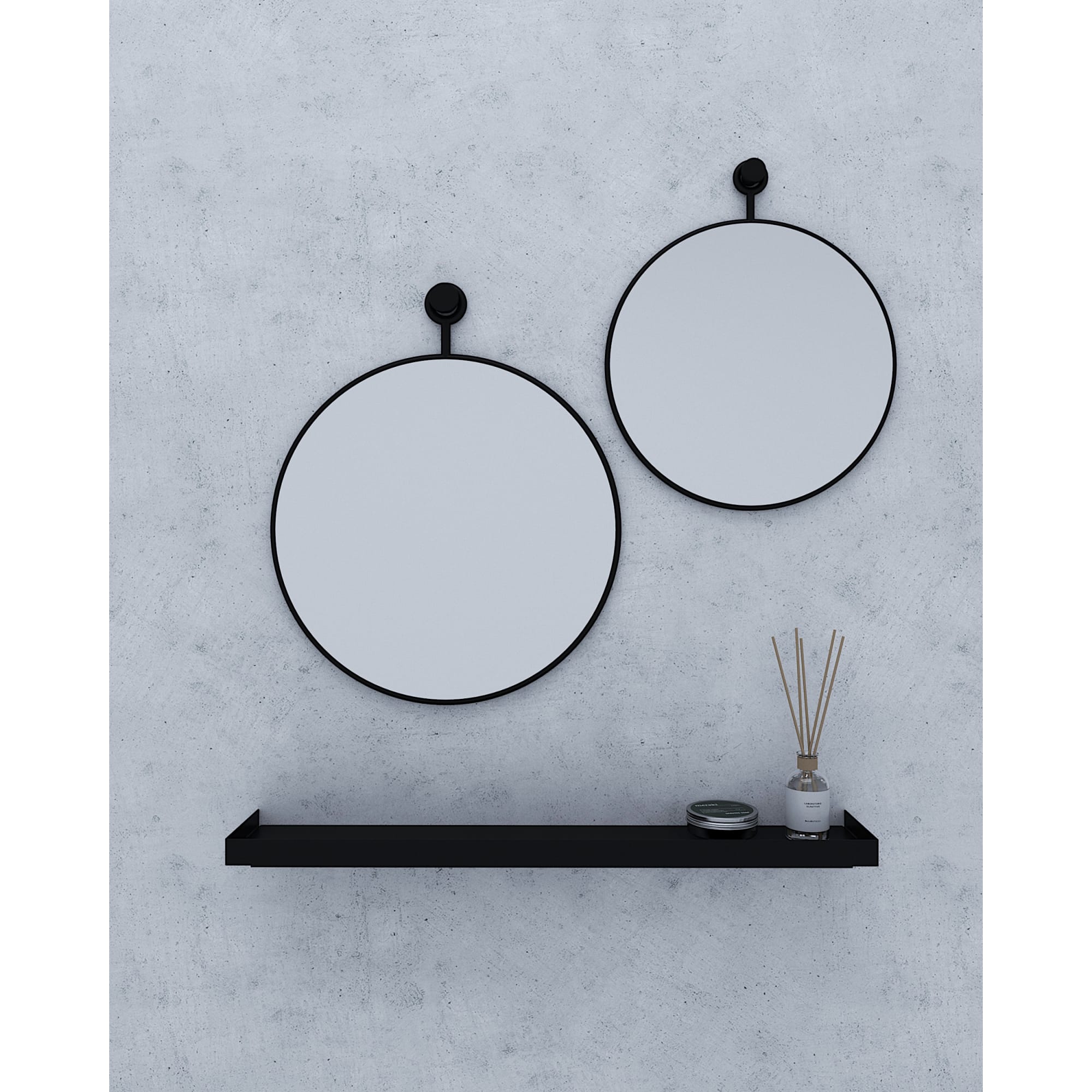 82302718 Зеркало Ø37 см Ferro Santreyd - Вид №4