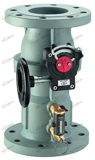 CALEFFI Балансировочный клапан фланцевый с расходомером sun-id-1487837
