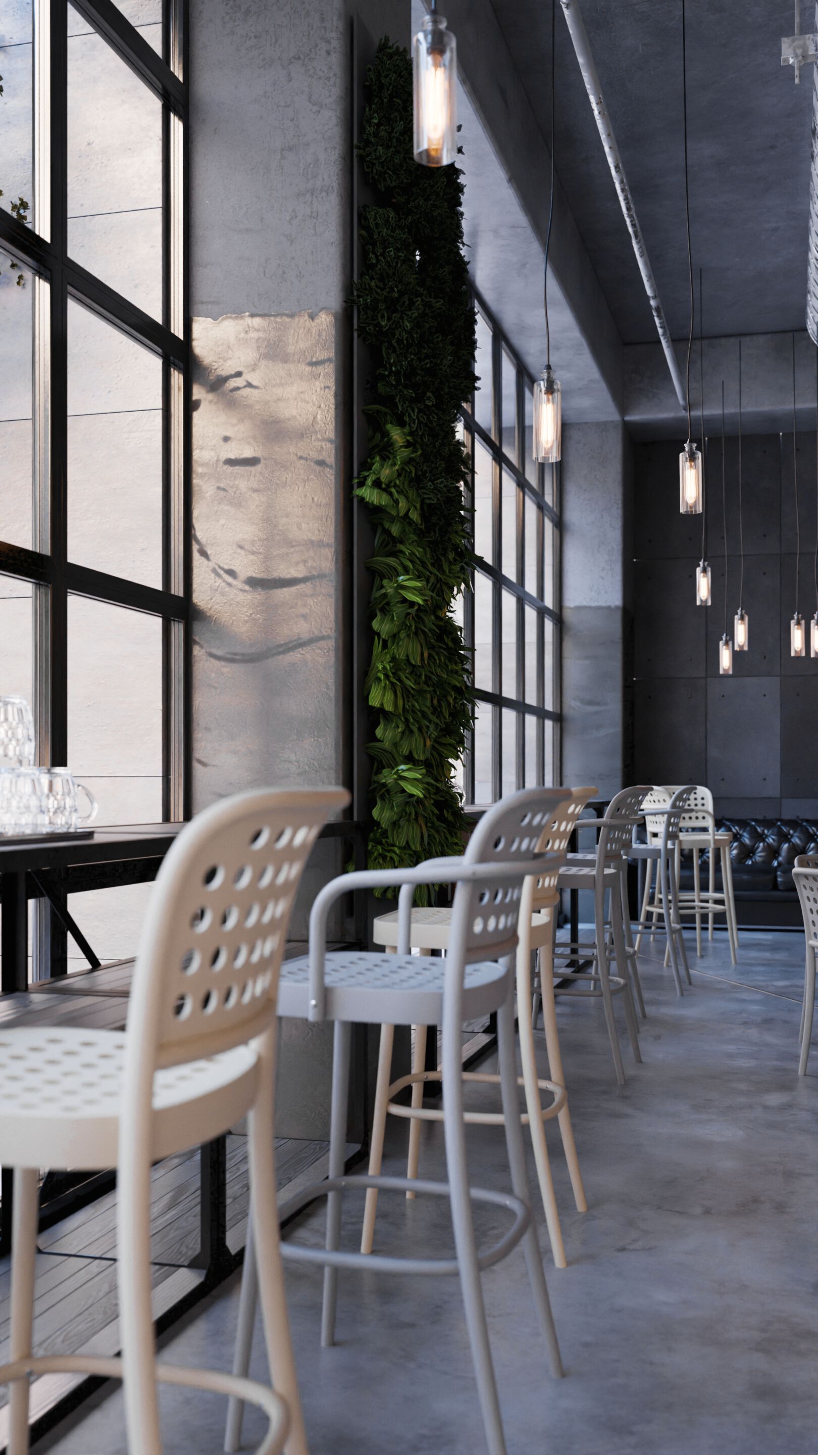 Высокий деревянный стул со спинкой TON 822 ARCH-00067564 - Вид №8