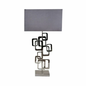 Настольная лампа Florence 5147 PUSHA ИНТЕРЬЕРНЫЕ 061823 Серый;хром