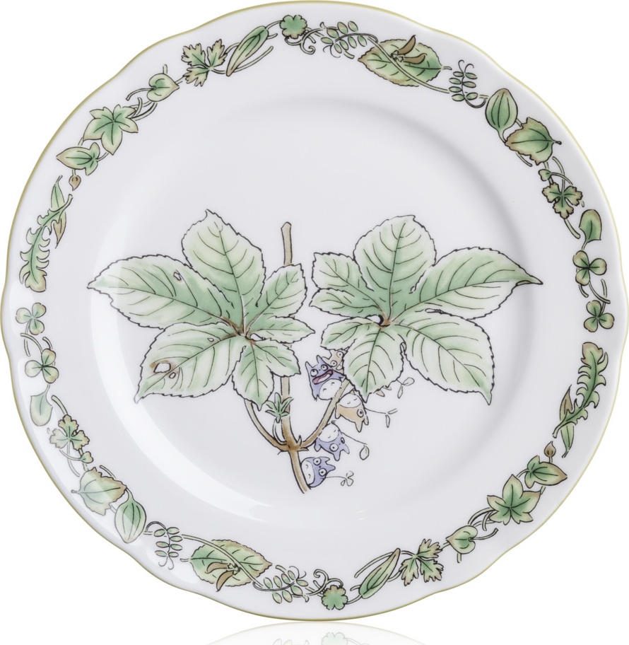 10645990 Noritake Тарелка десертная Noritake "Мой сосед Тоторо" 17см Фарфор костяной 