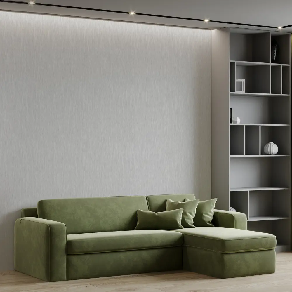 Walldecor Exclusive «Виктория» — серые флизелиновые обои с виниловым покрытием 89401952 STLM-1571242 - Вид №3