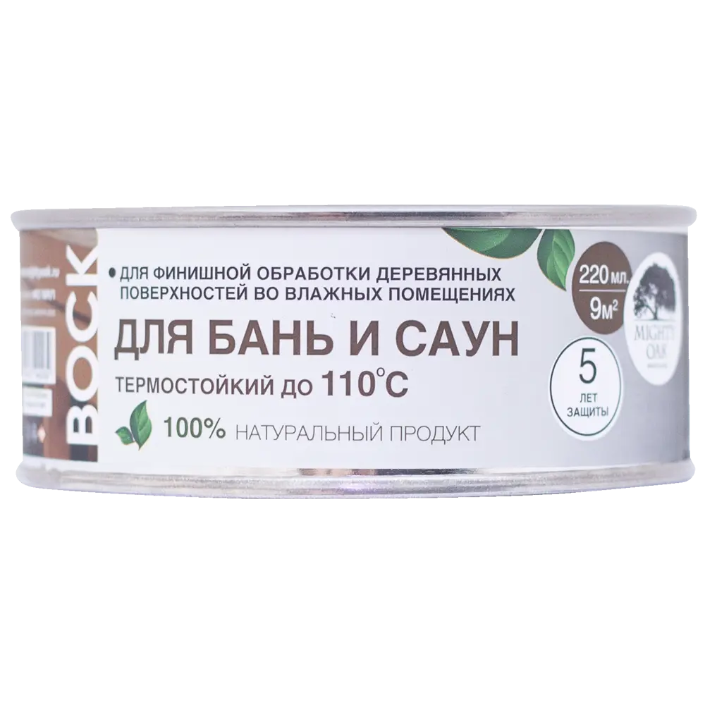Термостойкий воск Mighty Oak для защиты дерева в бане и сауне 89383338 STLM-1568880