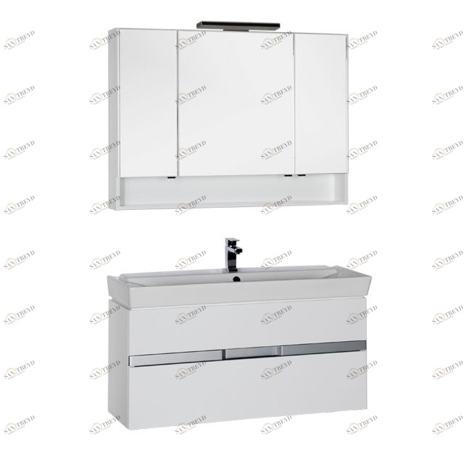 Комплект мебели Aquanet Виго 120 белый 00183669