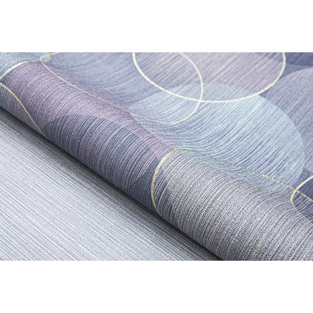 Обои флизелиновые WallSecret Jazz сиреневые 1.06 м 8644-19 STLM-2154173 - Вид №2