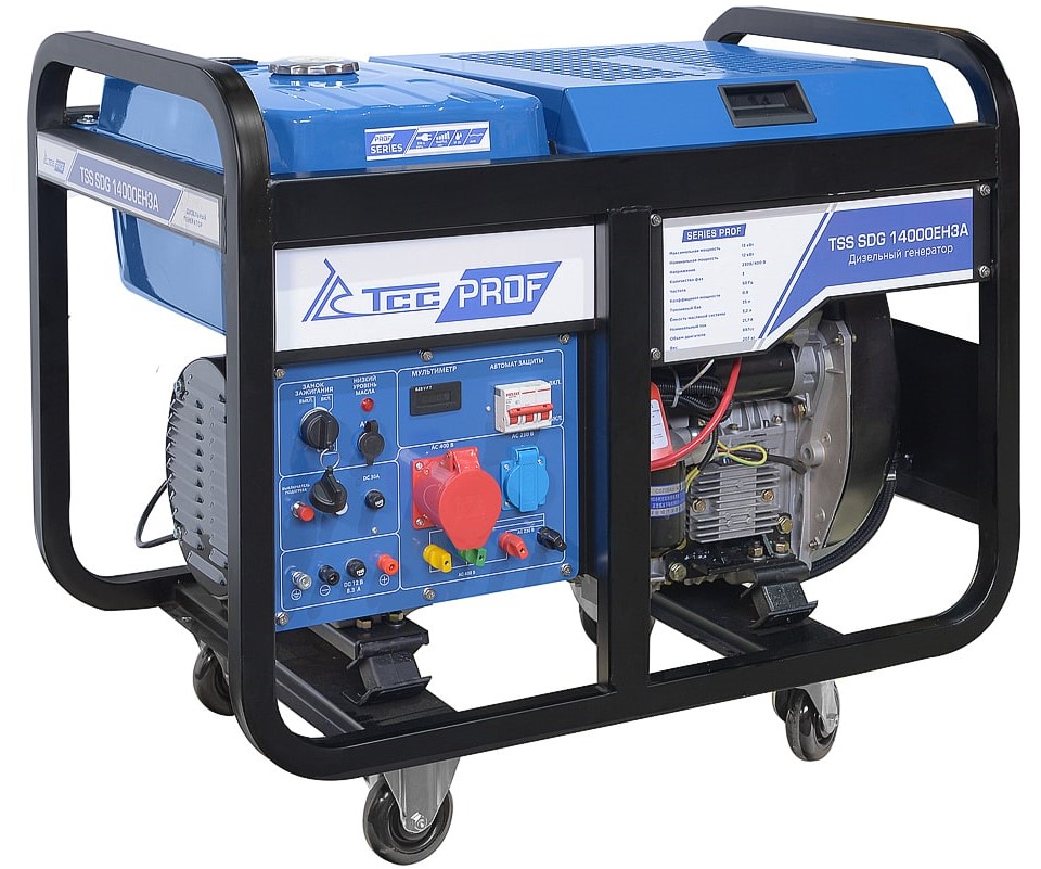 Электрогенератор  дизельный  ТСС SDG 14000EH3A 9101174 STDN-0034602
