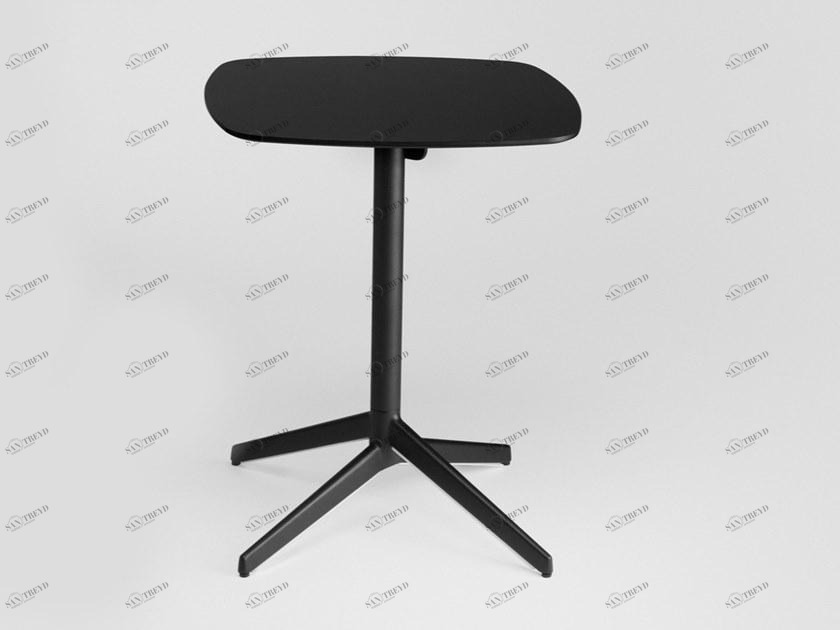 ENEA Квадратный стол со складывающейся столешницей из алюминия и hpl Pile sun-id-1427550