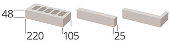 B&B Rivestimenti Naturali Внутренняя и внешняя напольная / настенная плитка Mattoni smaltati Croma23 - Вид №2