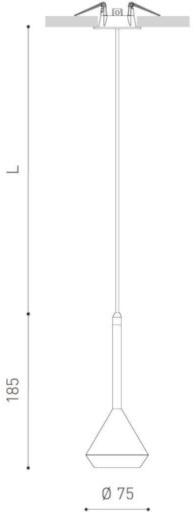 Arkoslight Светодиодный подвесной светильник из алюминия Spin sun-id-1488092 - Вид №129