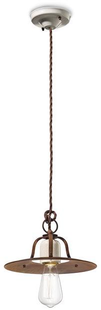 FERROLUCE Подвесной светильник из металла Grunge C1431 /2 /3 - Вид №2