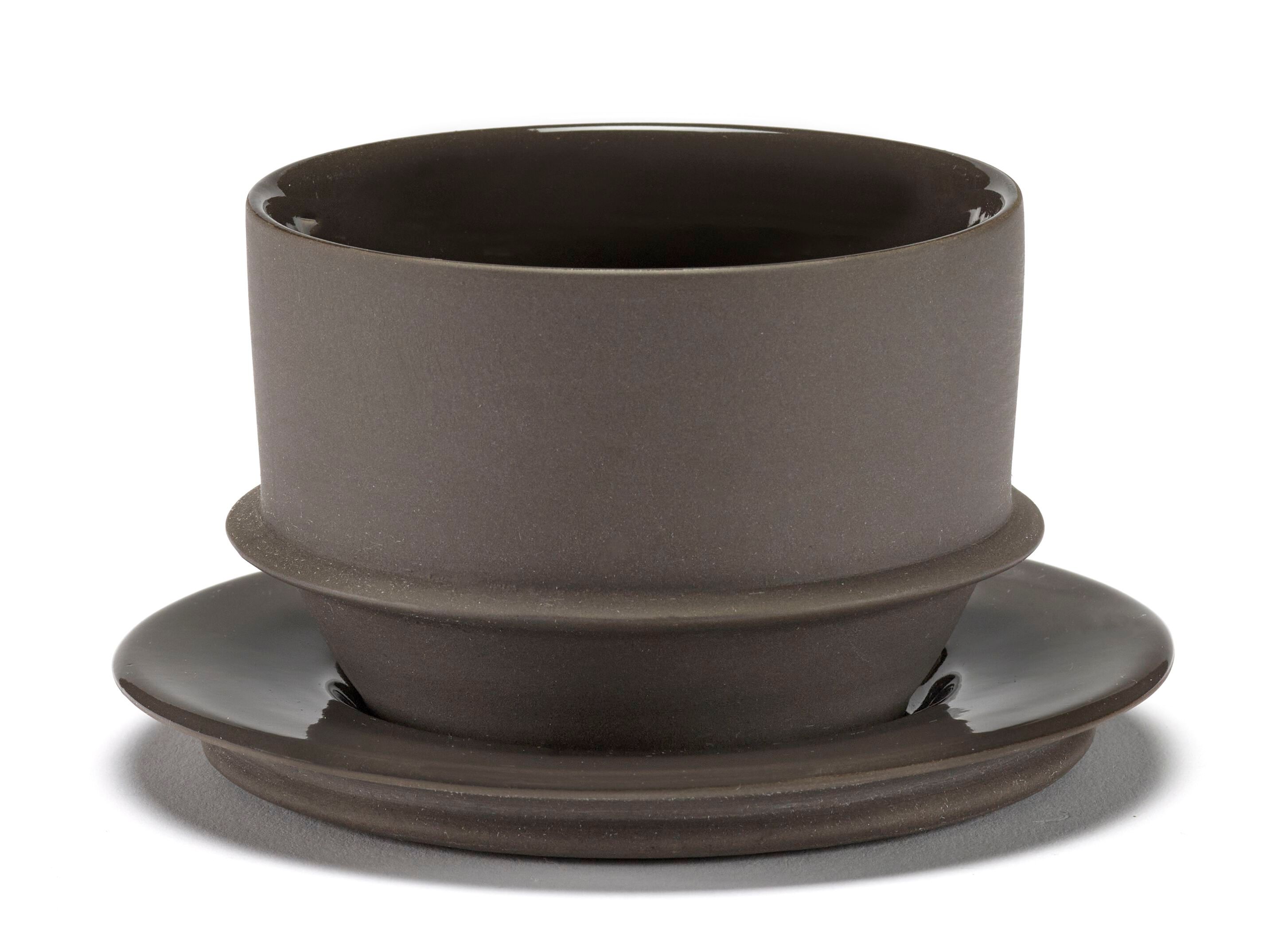 Фарфоровая кофейная чашка с блюдцем Serax Dune ARCH-00038068 - Вид №3