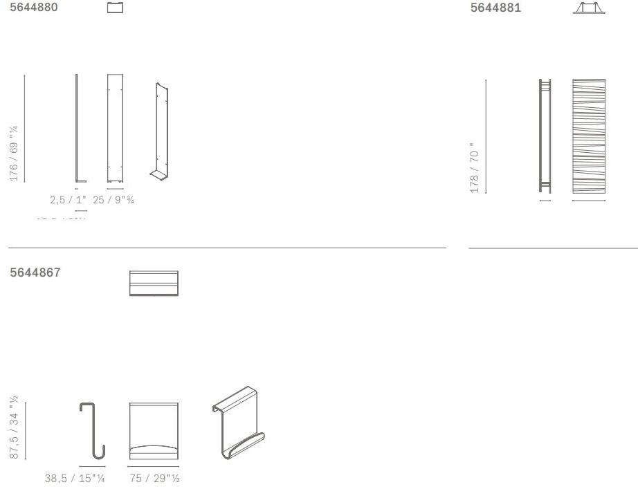 Poltrona Frau Отдельностоящая офисная перегородка из дуба L'ufficio - sistemi direzionali sun-id-1426568 - Вид №7