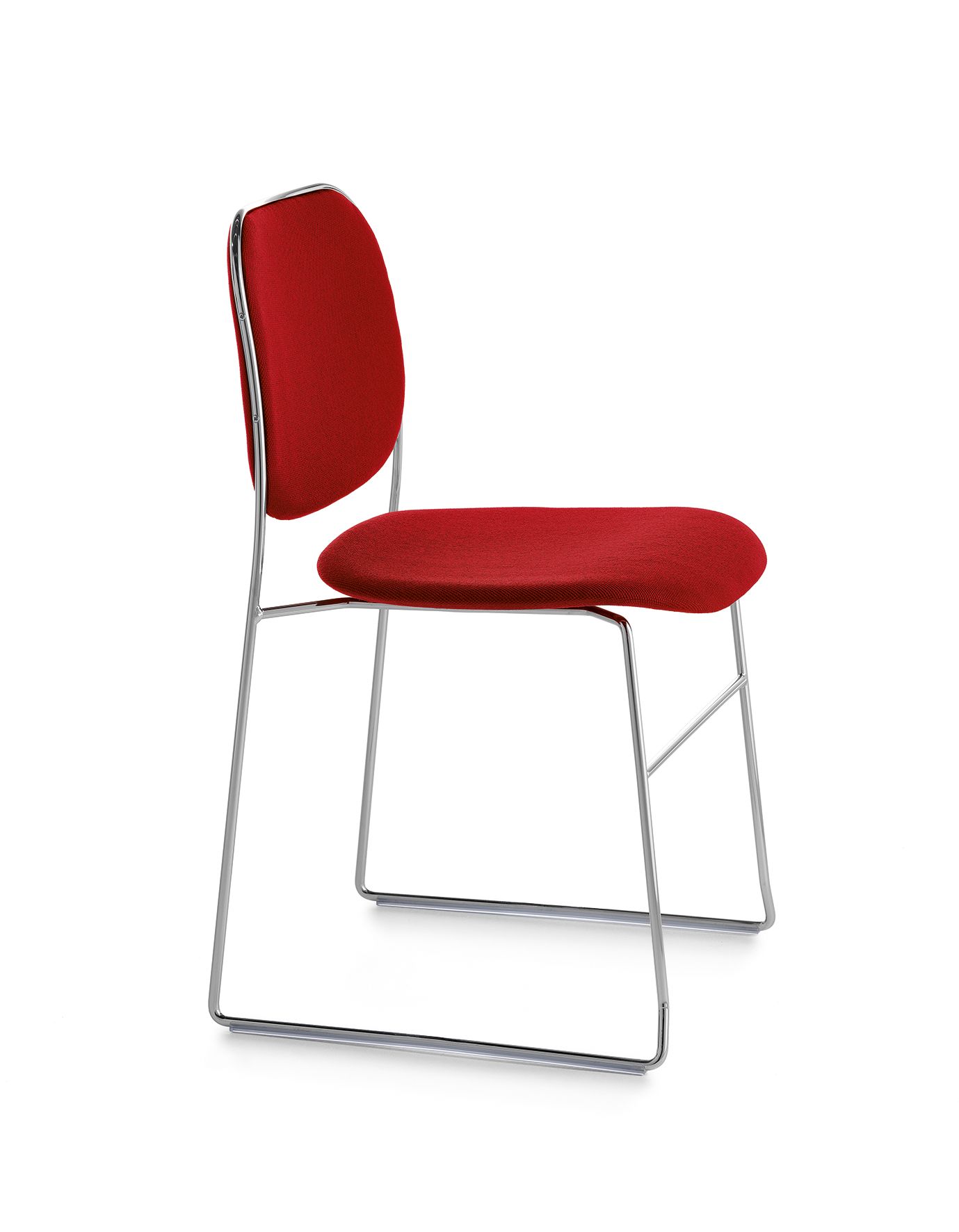 Штабелируемый стул с мягкими салазками Crassevig ARCH-00082737 - Вид №3