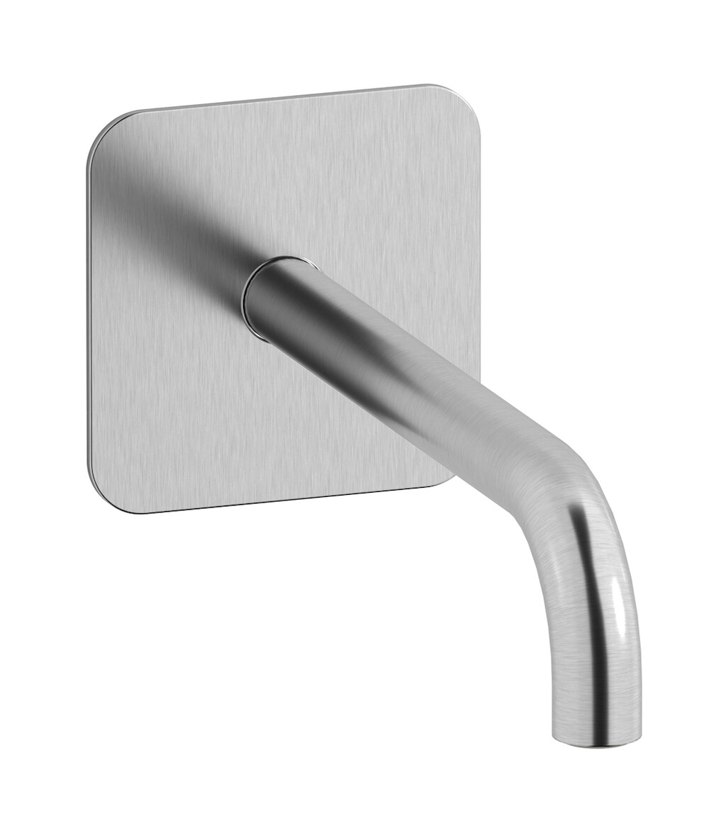 Настенный излив для ванны WE ARE IB rx327ss_22 Brushed Nickel Reflex