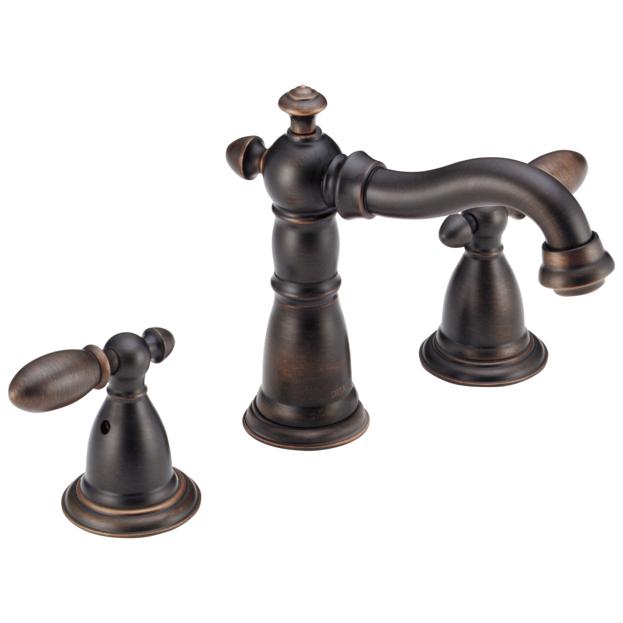 3555-RBMPU-DST Смеситель для ванной комнаты с двумя ручками Delta Faucet Victorian Венецианская бронза
