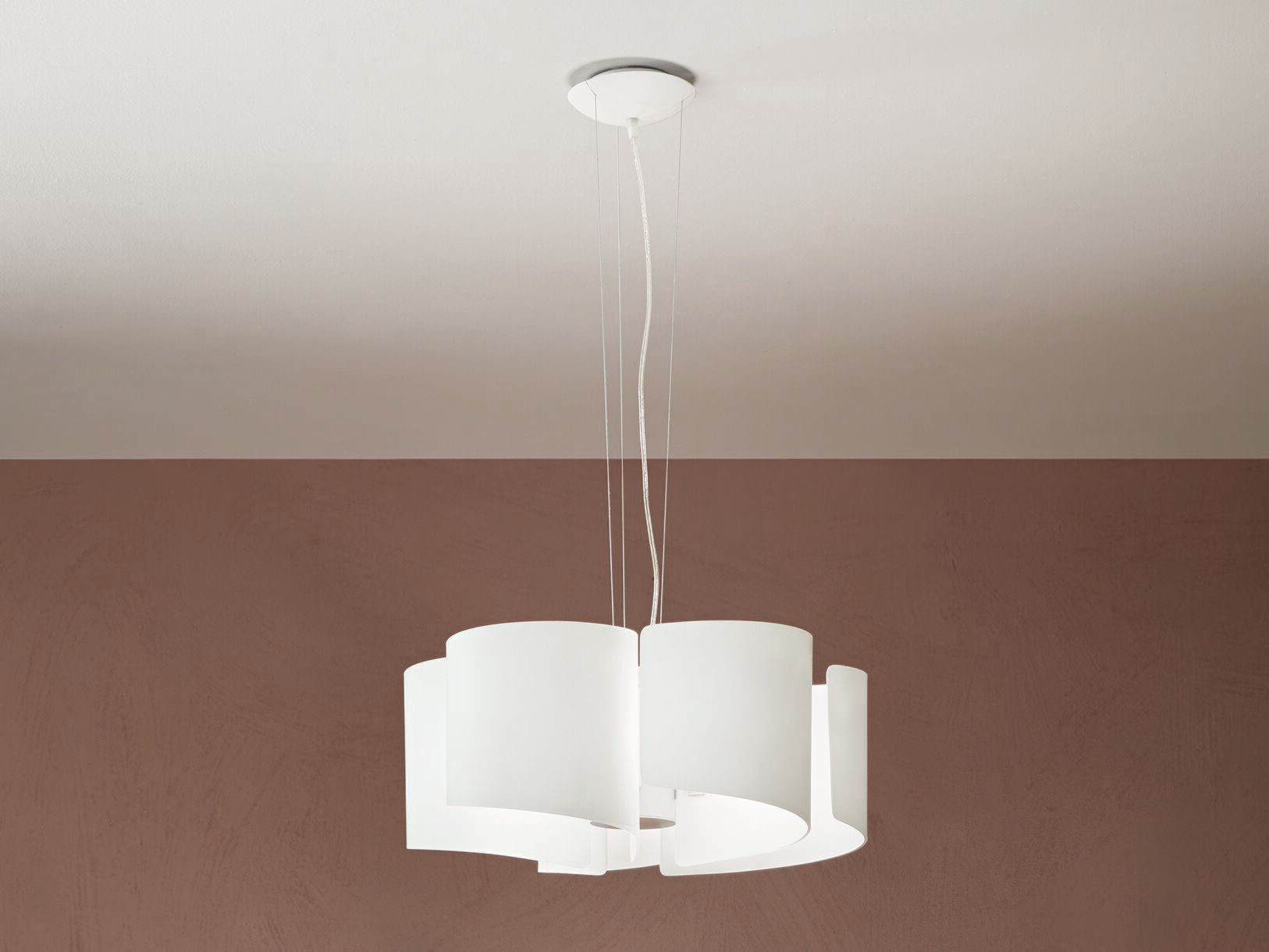 Стеклянный подвесной светильник Fan Europe Lighting дизайн окружающего света ARCH-00133442