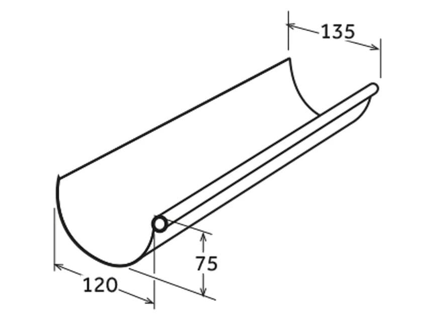 ПВХ коэкструдированный карнизный канал First Corporation First Plast ARCH-00055176 - Вид №1