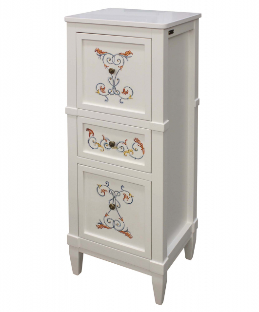 8040 Tifernoit Полированная композиция для ванной комнаты вишневого цвета Bagno  - Вид №4