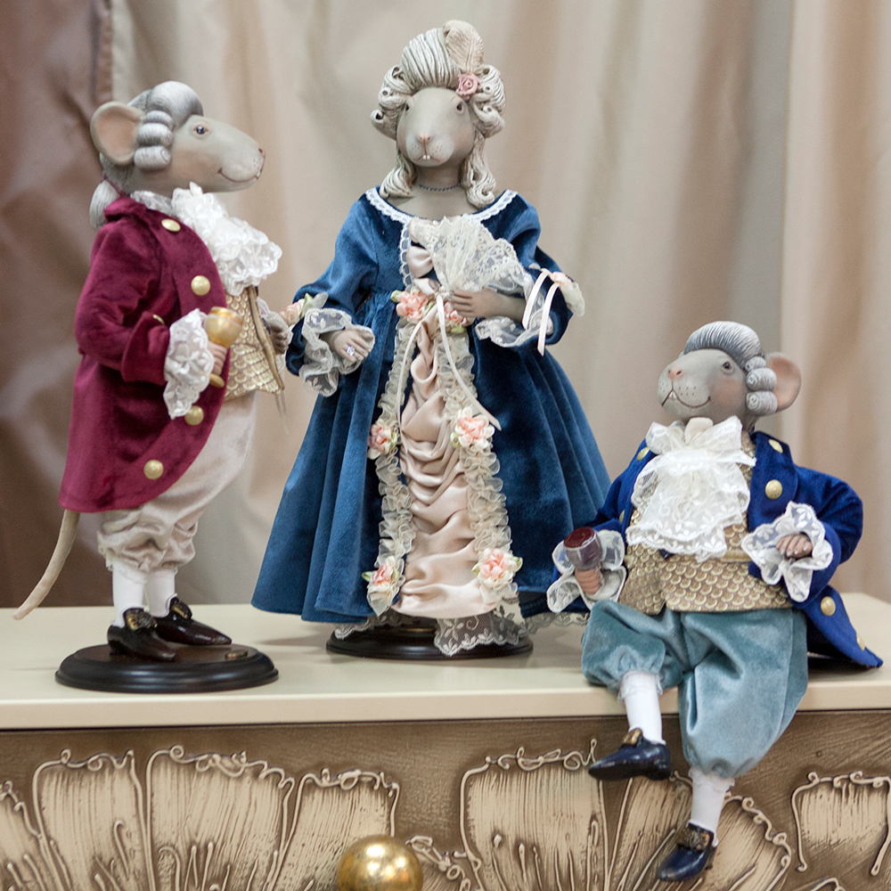 76094 Коллекционная кукла Мышонок Ред BOGACHO 4627163961557 - Вид №9