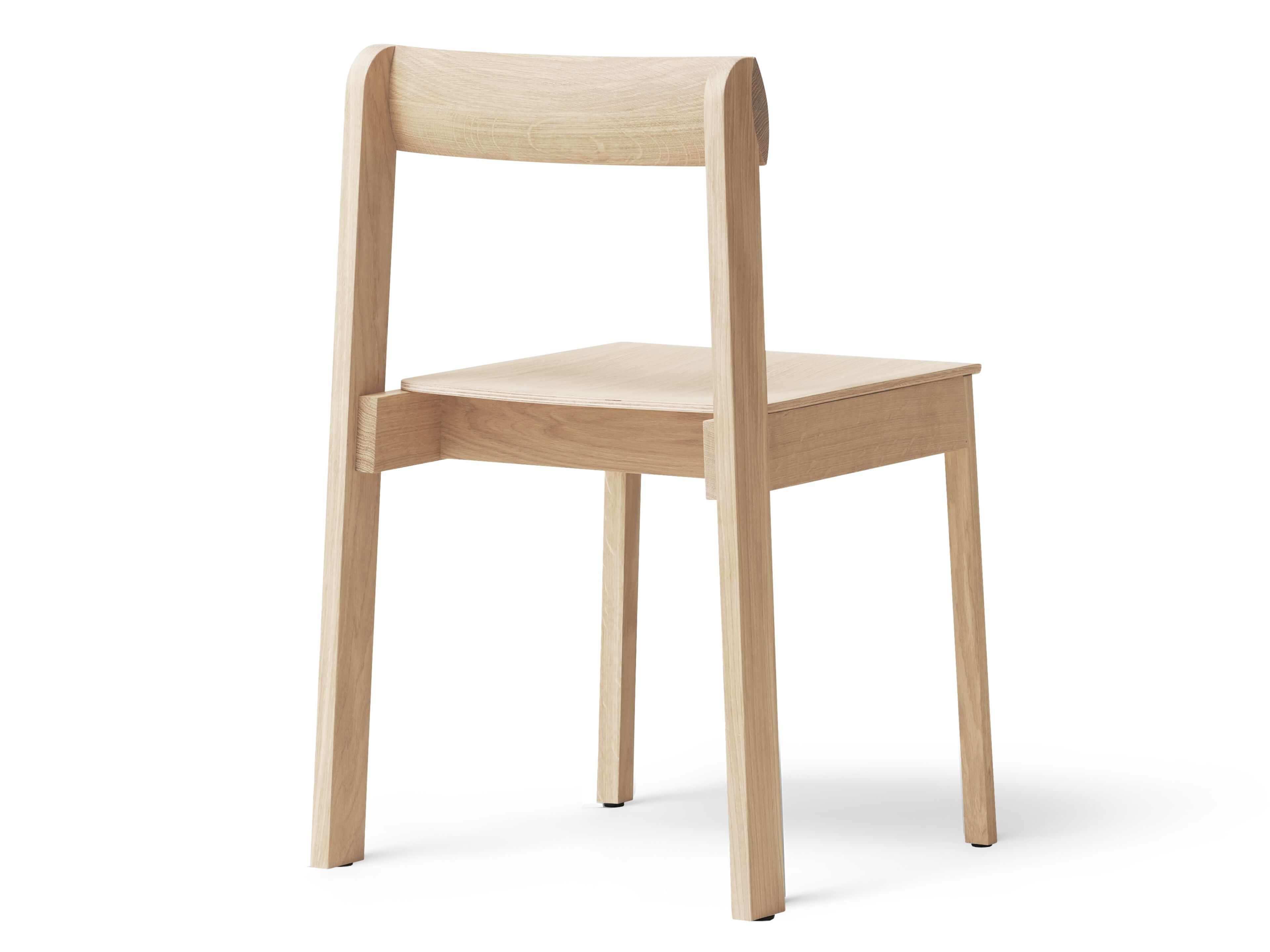 Штабелируемый стул из дуба с открытой спинкой Form & Refine Blueprint ARCH-00105045 - Вид №30