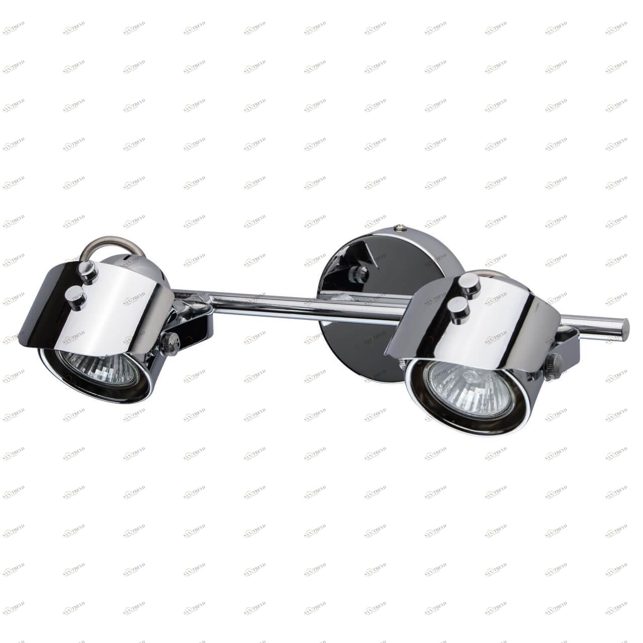 Спот настенный галогеновый на 2 лампы хром "Алгол 4" 506021602 DE MARKT АЛГОЛ 00-3891736 Хром 