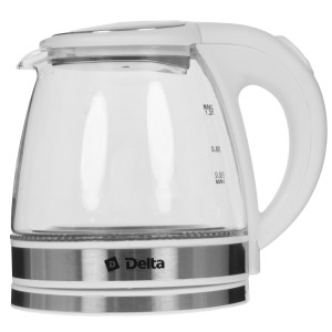 9233364 Электрочайник DELTA DL-1121 белый
