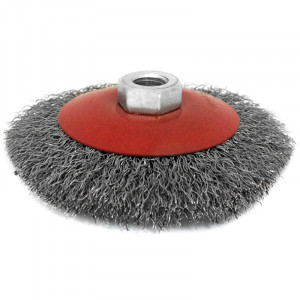 41865 Калибр Щетка для угловой шлифовальной машины Калибр 100 мм/М14 (арт.131717)