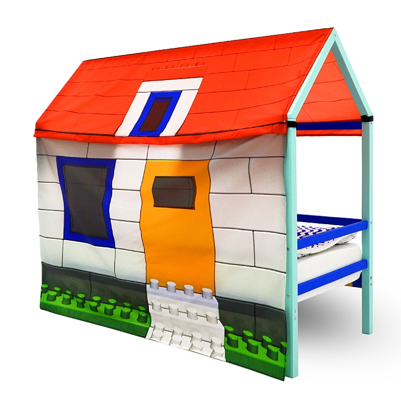 Накидка для кровати-домика Svogen игровая "Леголэнд" БЕЛЬМАРКО  00-3873217 Красный Santreyd  - Вид №1