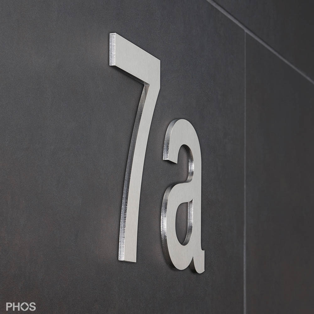 HN160 Номер дома, высота цоколя 160 мм PHOS 