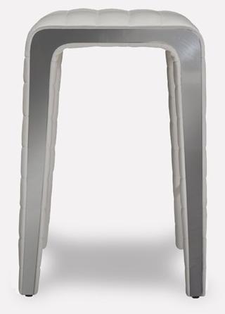 MORADA Стул из мягкой кожи с подставкой для ног Salto Salto bs Saltö - Вид №1