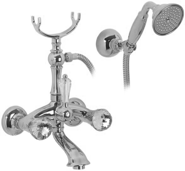 Смеситель MIGLIORE Korona ML.KRN-4703.DO для ванны/душа - золото  - Вид №2