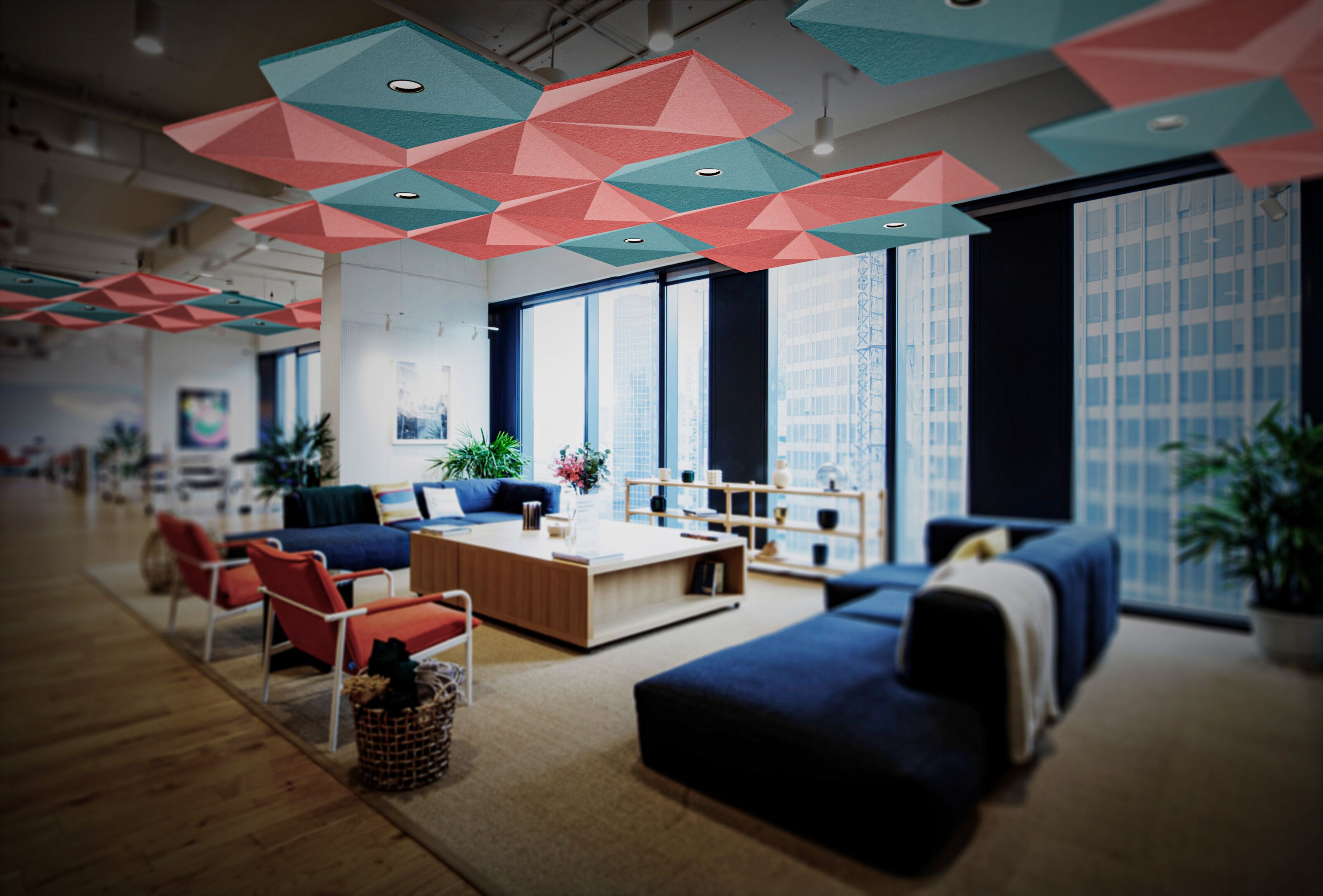 Подвесная акустическая панель ECHOJAZZ ECHOLED® ORBIT ARCH-00071977 - Вид №1