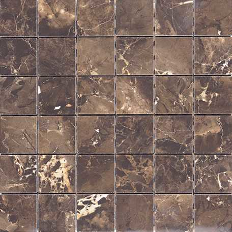 91033613 Мозаика 300х300мм керамогранит цвет коричневый Copper Slab Black STLM-0450787 VELSAA