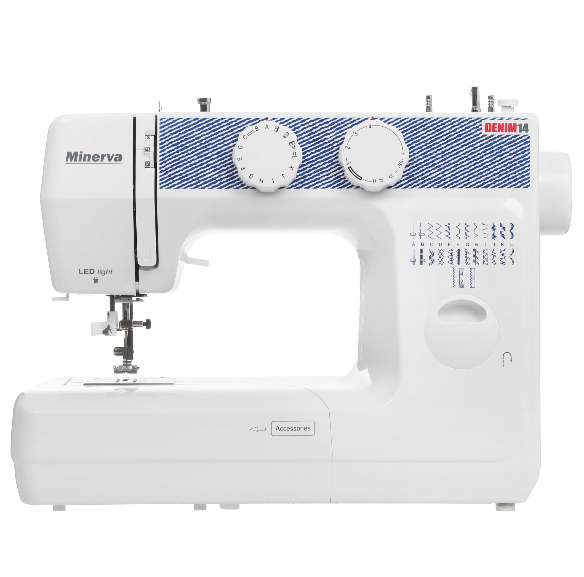 9925243 Швейная машина Minerva Denim14 STDN-0044165 - Вид №1