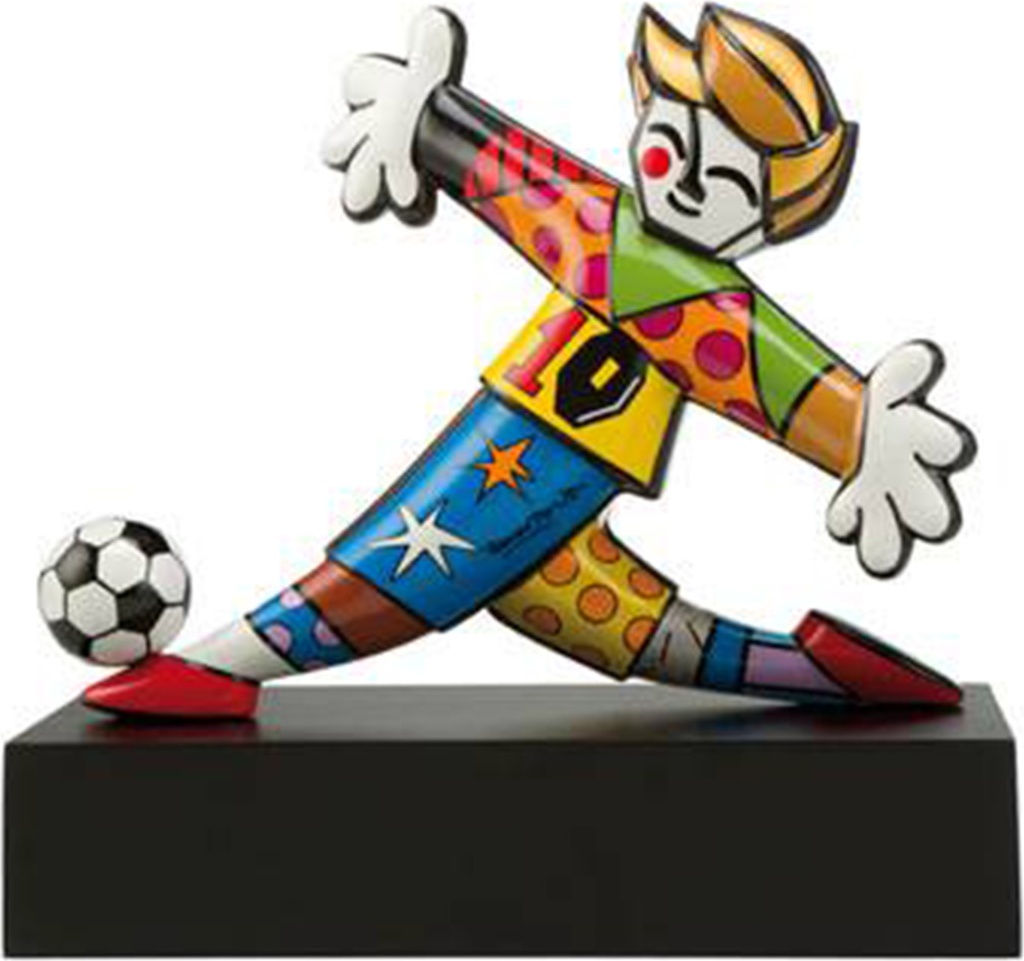 10567372 Goebel Скульптура 26см "Гол" "Бритто" Фарфор 