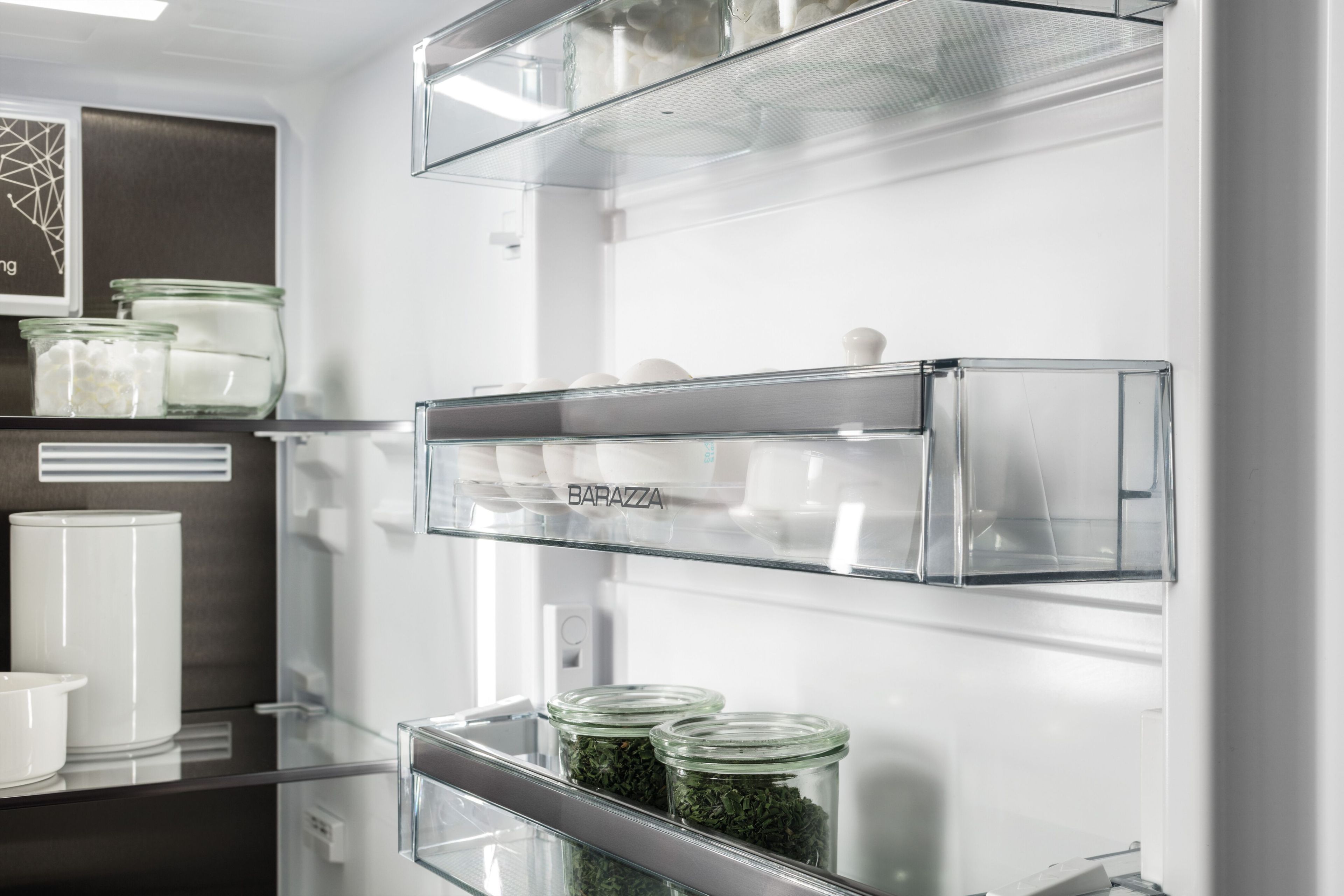 Встроенный комбинированный холодильник no frost Barazza Aura ARCH-00131564 - Вид №2
