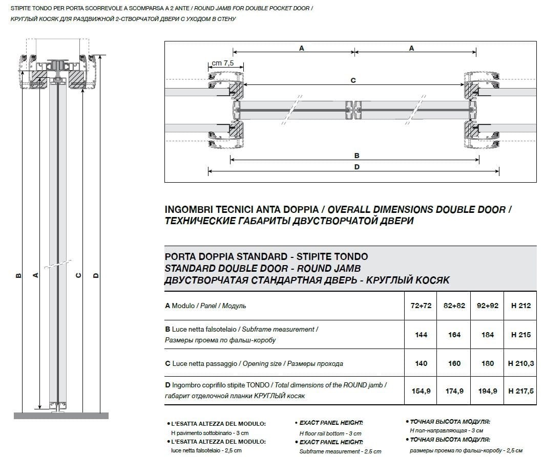 Стеклянная дверь Longhi Алюминиевые шикарные двери ARCH-00135971 - Вид №7