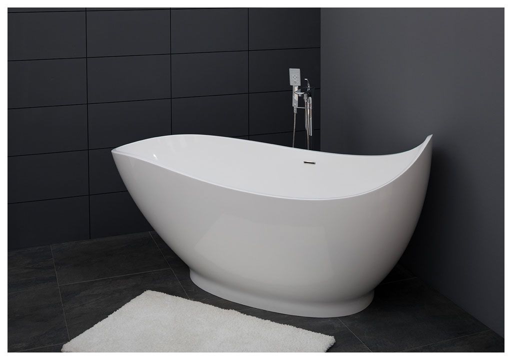 Ванна из искусственного камня Aquanet Grace V2 175x81, глянцевая - Вид №3