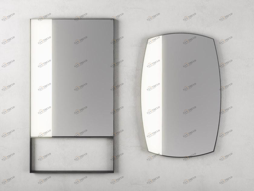 ARTELINEA Прямоугольное зеркало в настенной раме  Tri 