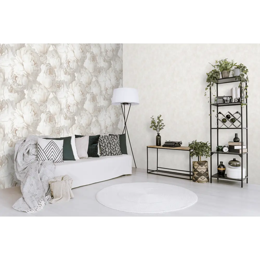 Обои флизелиновые Victoria Stenova Peony бежевые 1.06 м VS585331 89445894 STLM-2134790 - Вид №5