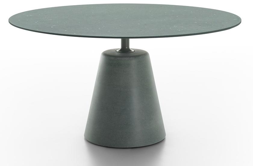 MDF Italia Круглый бетонный стол sun-id-1375717 - Вид №2