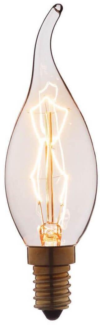 3540-TW Лампа накаливания E14 40W прозрачная Loft IT Edison Bulb